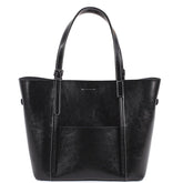 Large Capacity Zipper Tote Shoulder Bag - Shah S. Sahota
